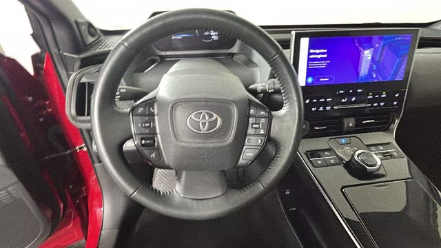 2023 Supersonic Red w/Black Roof Toyota bZ4X Limited AWD SUV