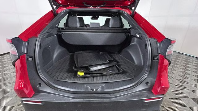2023 Supersonic Red w/Black Roof Toyota bZ4X Limited AWD SUV