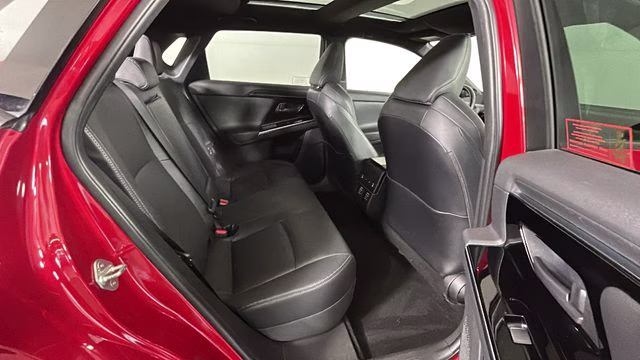 2023 Supersonic Red w/Black Roof Toyota bZ4X Limited AWD SUV
