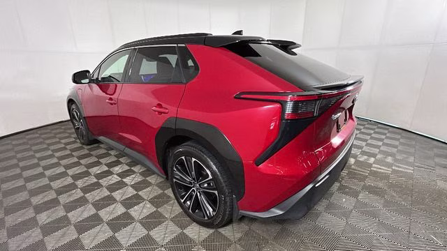 2023 Supersonic Red w/Black Roof Toyota bZ4X Limited AWD SUV