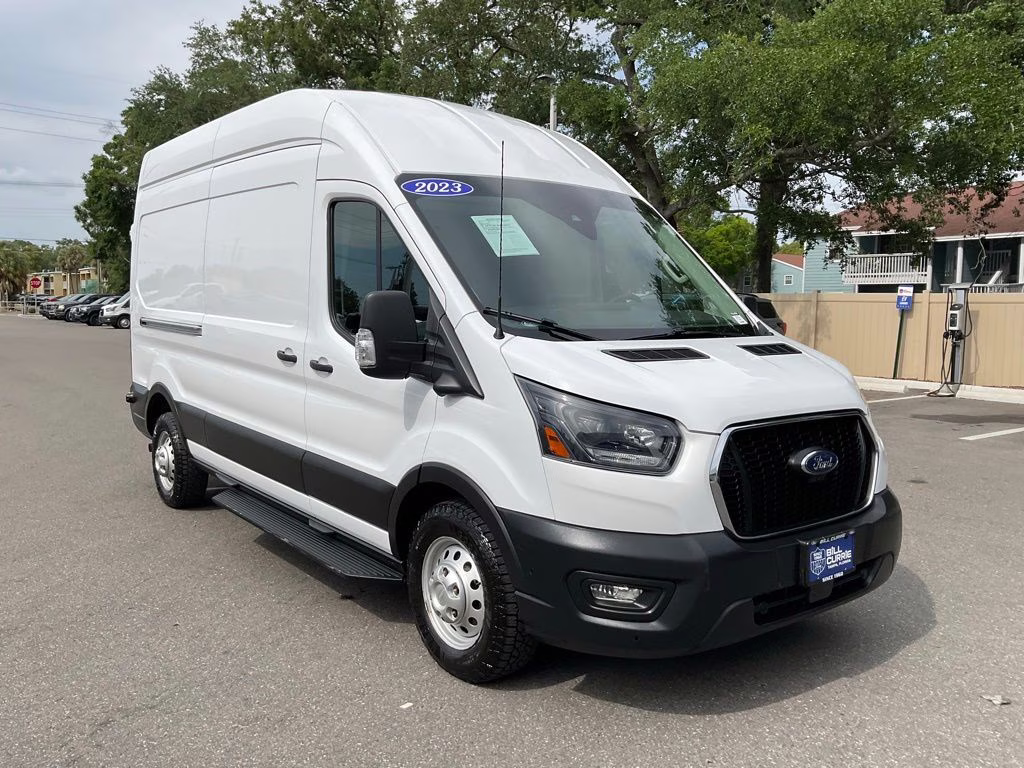 2023 Oxford White Ford Transit-350 AWD AWD Van