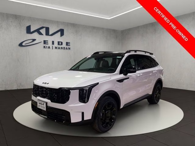 2026 Glacial White Pearl Kia Sorento X-Line EX AWD SUV