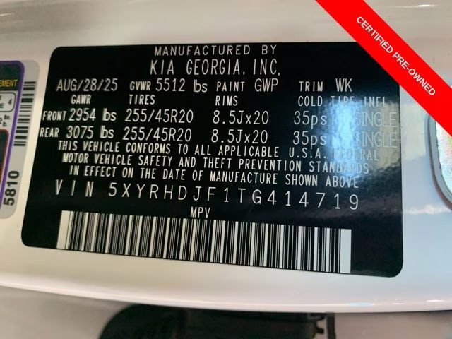 2026 Glacial White Pearl Kia Sorento X-Line EX AWD SUV