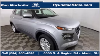 2025 Shimmering Silver Hyundai Venue SE FWD SUV