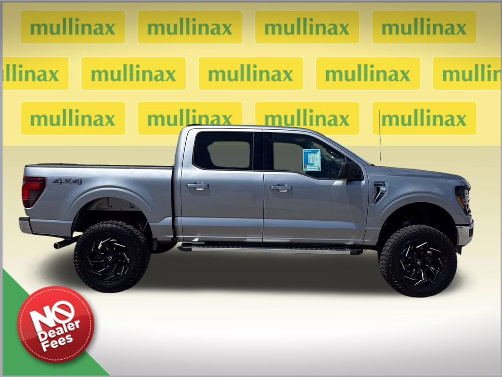 2025 Iconic Silver Metallic Ford F-150 XLT w/ LIFTKIT 4X4 Truck