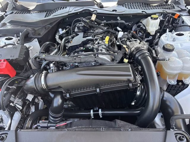 2025 Oxford White Ford Mustang EcoBoost RWD Coupe