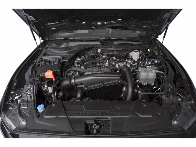2025 Oxford White Ford Mustang EcoBoost RWD Coupe