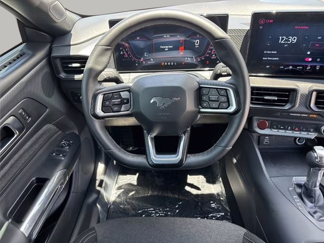 2025 Oxford White Ford Mustang EcoBoost RWD Coupe