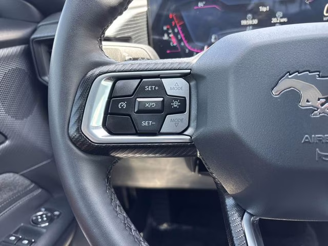 2025 Oxford White Ford Mustang EcoBoost RWD Coupe