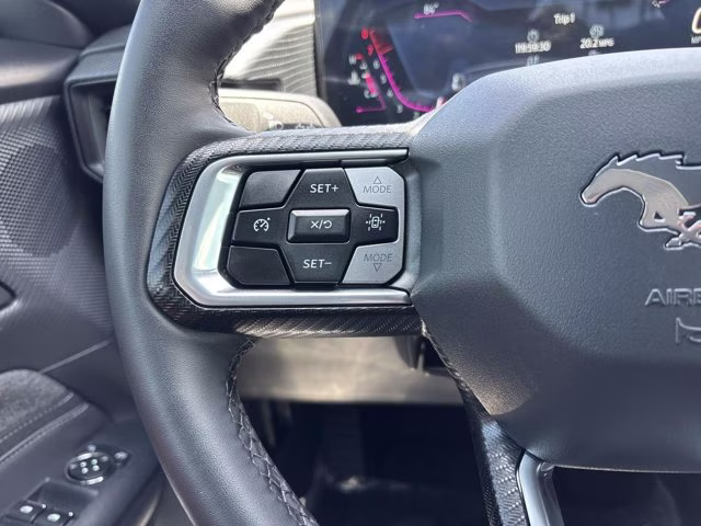 2025 Oxford White Ford Mustang EcoBoost RWD Coupe