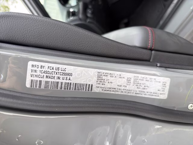 2026 Destroyer Gray Clearcoat Dodge Durango GT Plus HEMI V8 AWD SUV
