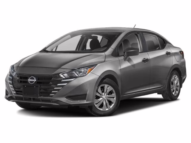 2024 Gun Metallic Nissan Versa 1.6 S FWD Sedan