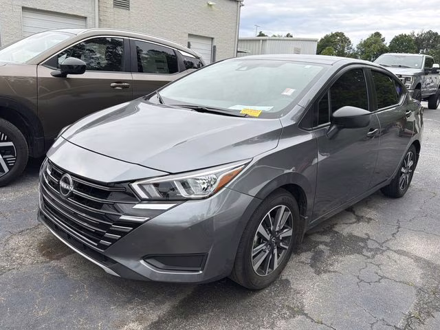 2024 Gun Metallic Nissan Versa 1.6 S FWD Sedan