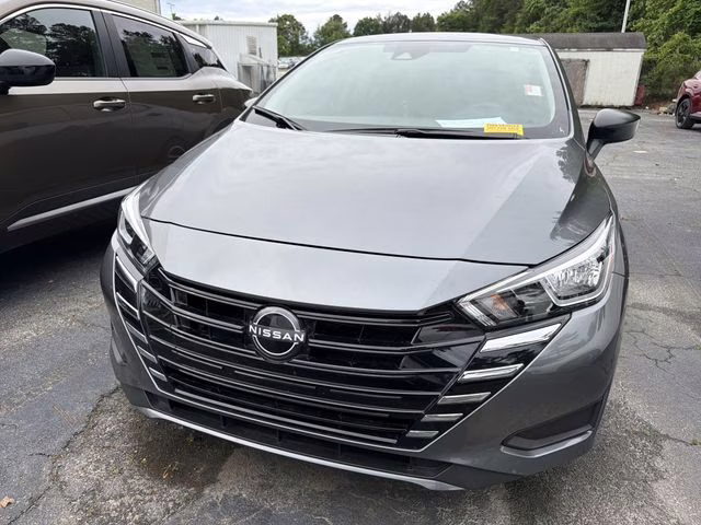 2024 Gun Metallic Nissan Versa 1.6 S FWD Sedan