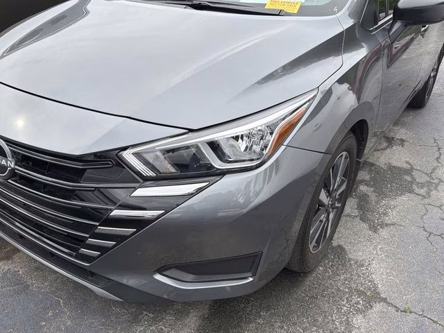 2024 Gun Metallic Nissan Versa 1.6 S FWD Sedan