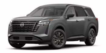 2026 Everest White Pearl/Black Nissan Pathfinder Platinum FWD SUV