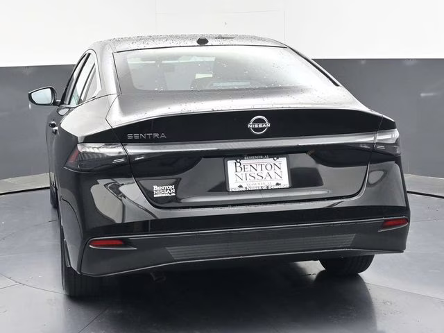 2026 Super Black Nissan Sentra SV FWD Sedan