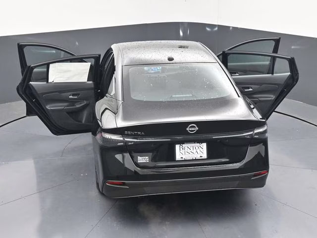 2026 Super Black Nissan Sentra SV FWD Sedan