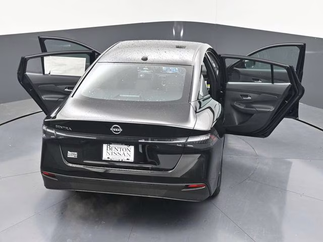 2026 Super Black Nissan Sentra SV FWD Sedan