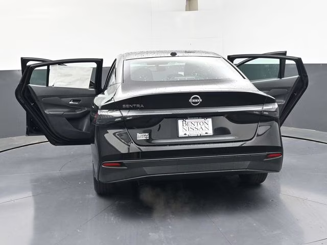 2026 Super Black Nissan Sentra SV FWD Sedan