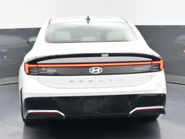 2025 Serenity White Hyundai Sonata SEL FWD Sedan