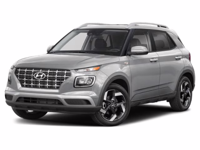 2025 Shimmering Silver Hyundai Venue SEL FWD SUV