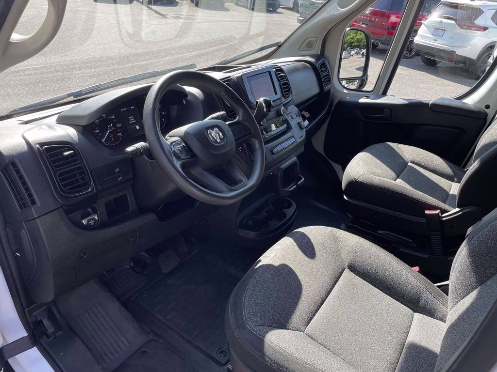 2022 Bright White Clearcoat Ram ProMaster 2500 High Roof FWD Van
