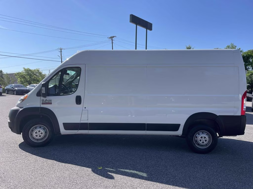 2022 Bright White Clearcoat Ram ProMaster 2500 High Roof FWD Van