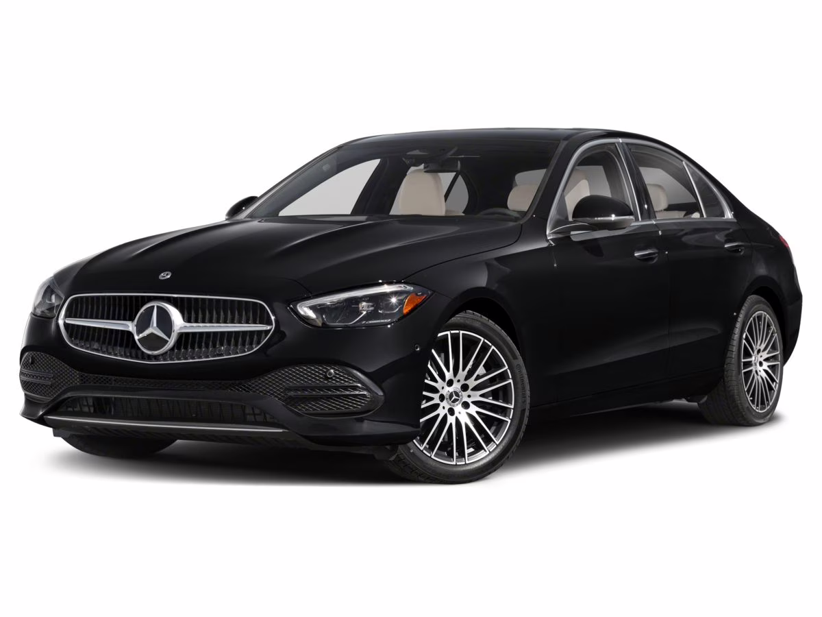 2025 White Mercedes-Benz C-Class C 300 RWD Sedan