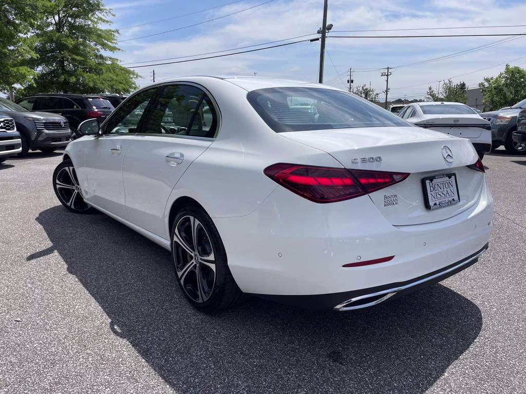 2025 White Mercedes-Benz C-Class C 300 RWD Sedan