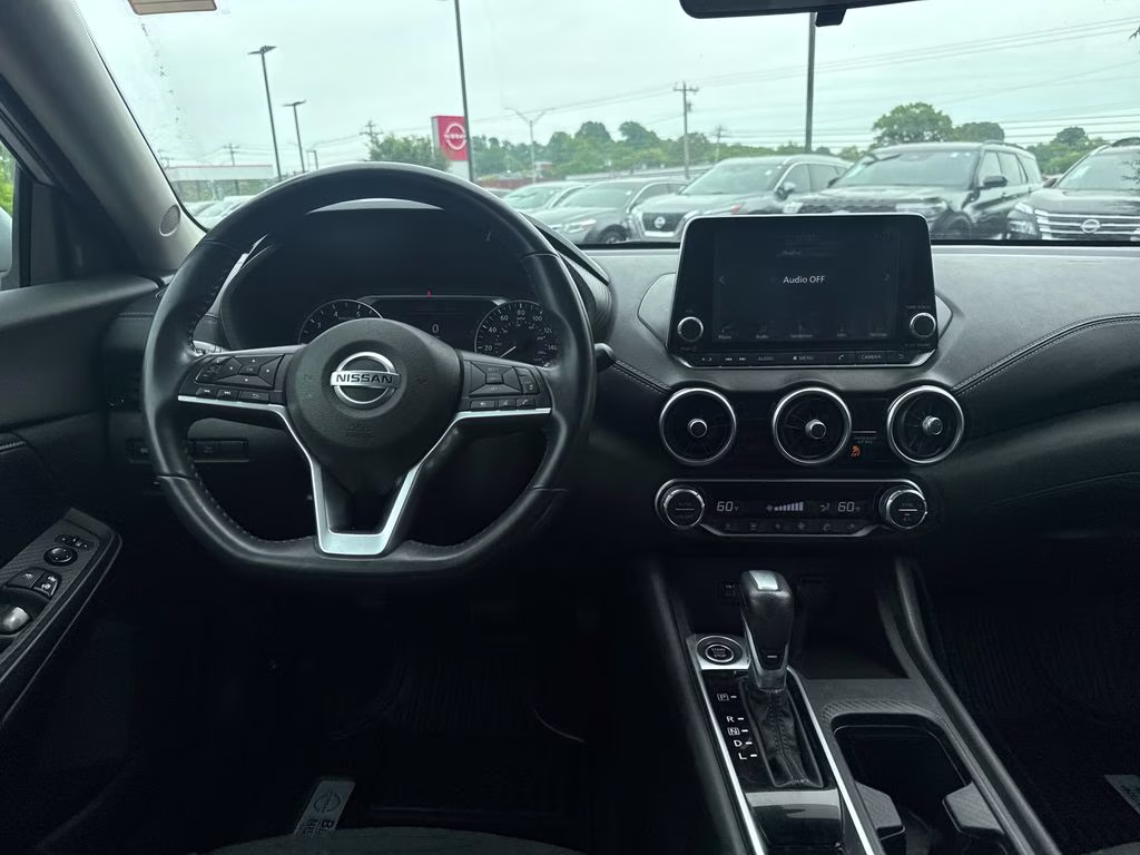 2021 Brilliant Silver Metallic Nissan Sentra SV FWD Sedan