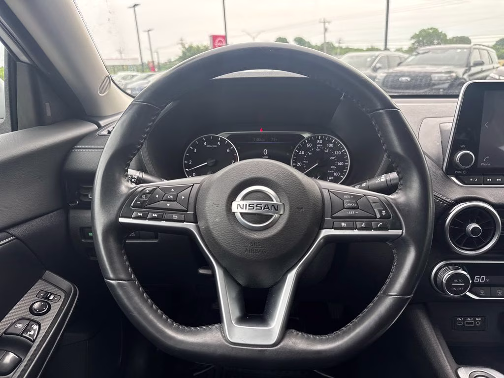 2021 Brilliant Silver Metallic Nissan Sentra SV FWD Sedan
