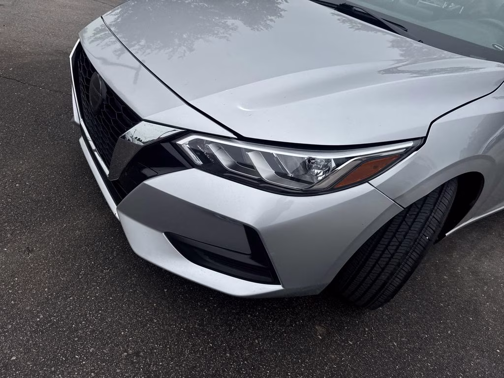 2021 Brilliant Silver Metallic Nissan Sentra SV FWD Sedan