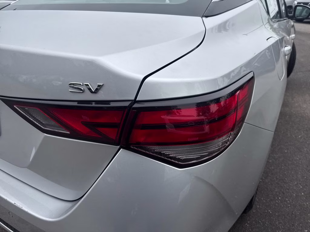 2021 Brilliant Silver Metallic Nissan Sentra SV FWD Sedan