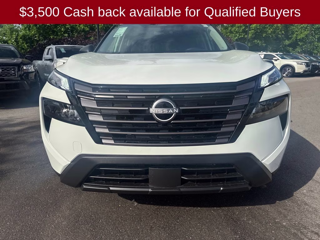 2026 Glacier White Nissan Rogue S FWD SUV