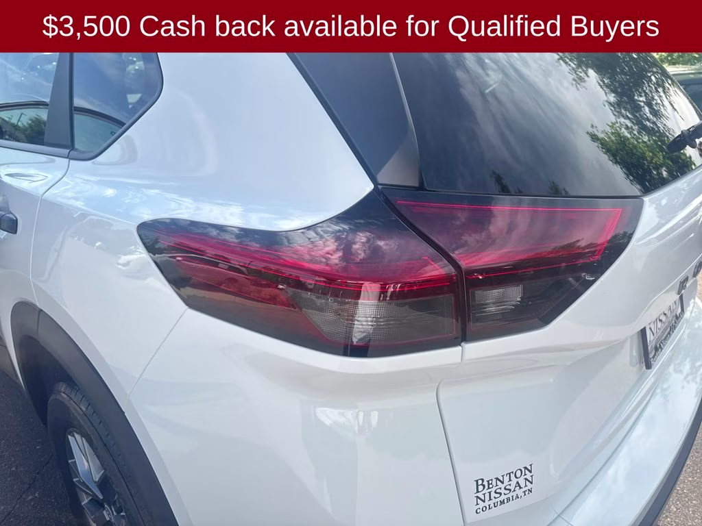 2026 Glacier White Nissan Rogue S FWD SUV