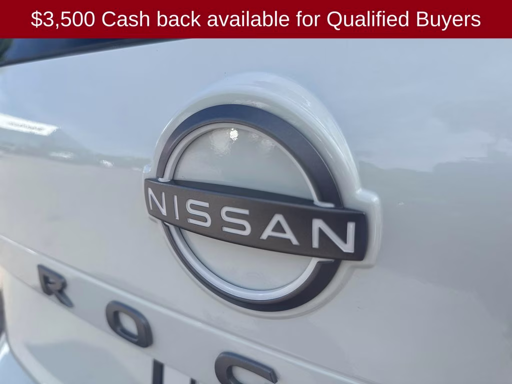 2026 Glacier White Nissan Rogue S FWD SUV