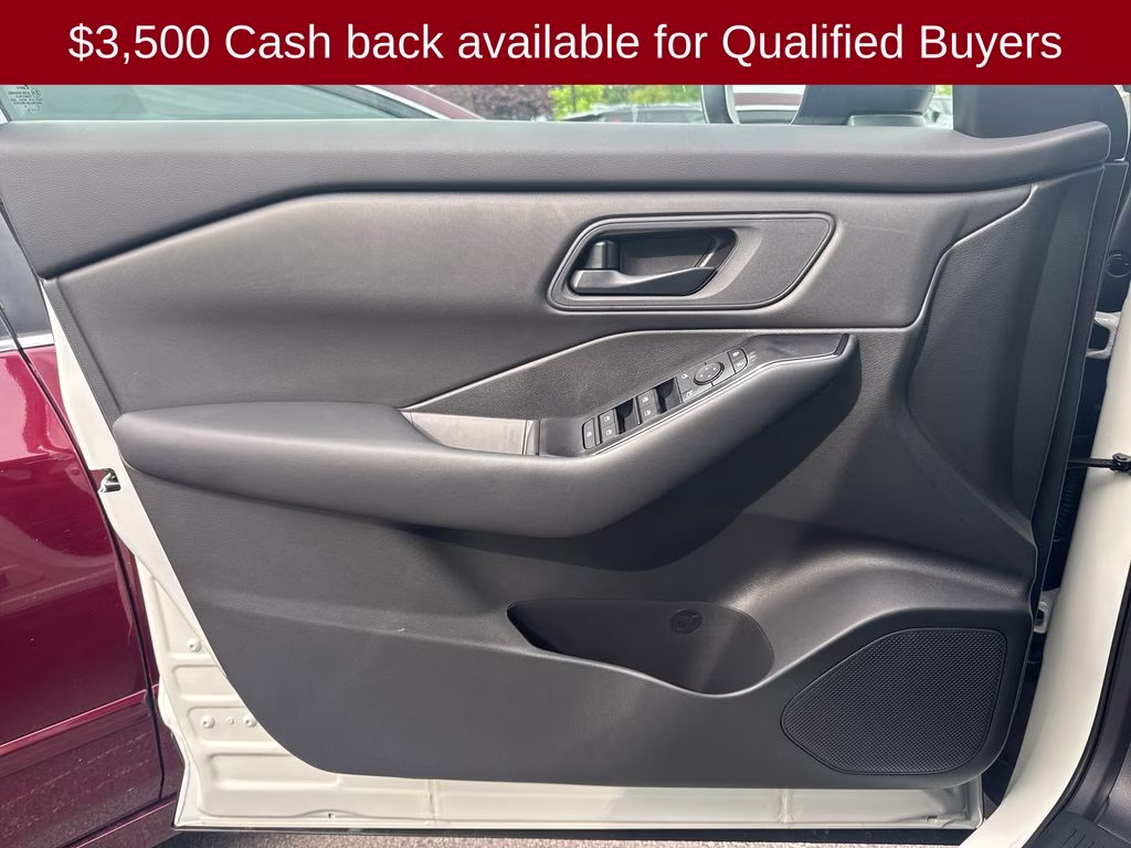 2026 Glacier White Nissan Rogue S FWD SUV