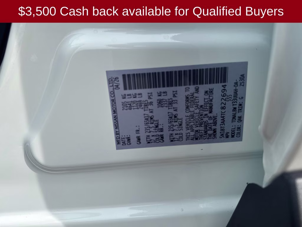 2026 Glacier White Nissan Rogue S FWD SUV
