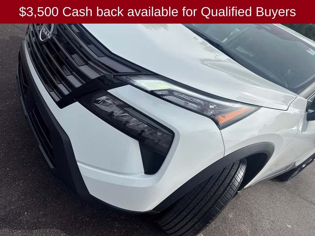 2026 Glacier White Nissan Rogue S FWD SUV