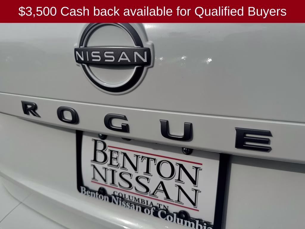2026 Glacier White Nissan Rogue S FWD SUV