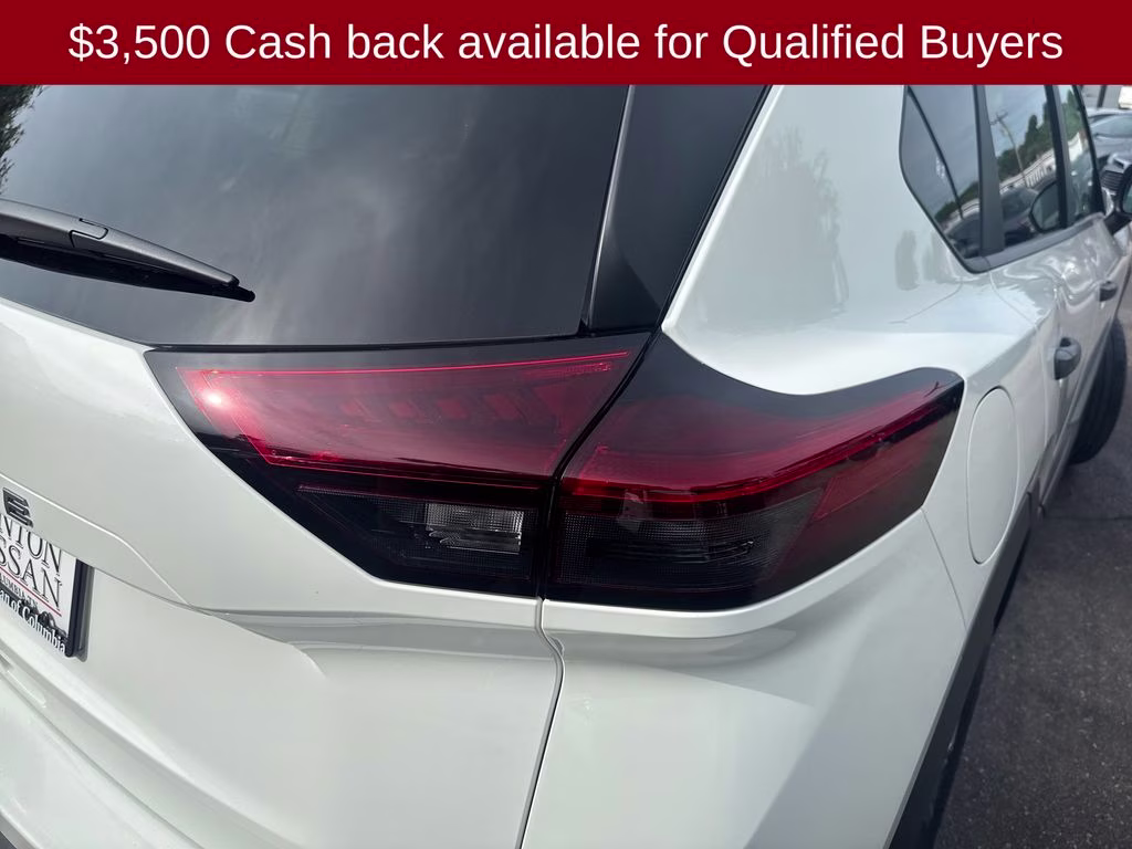 2026 Glacier White Nissan Rogue S FWD SUV