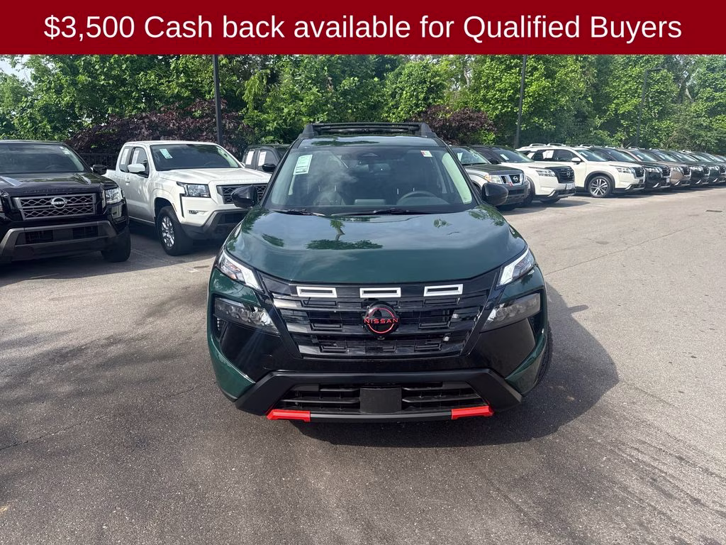 2026 Obsidian Green Nissan Rogue Rock Creek AWD SUV