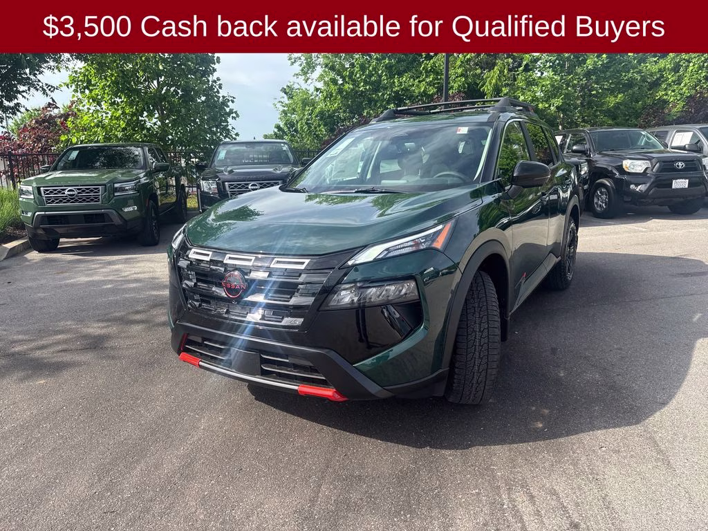 2026 Obsidian Green Nissan Rogue Rock Creek AWD SUV