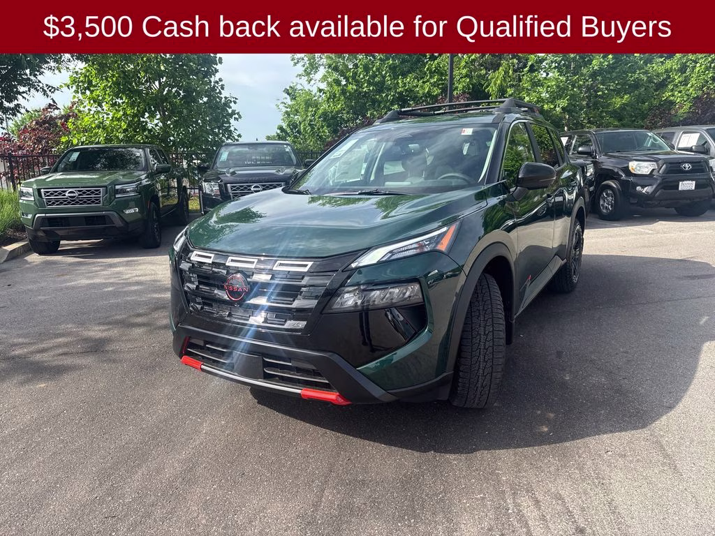 2026 Obsidian Green Nissan Rogue Rock Creek AWD SUV
