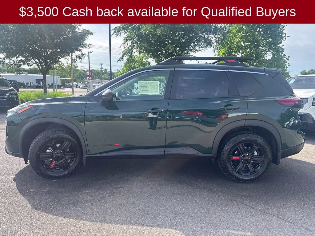 2026 Obsidian Green Nissan Rogue Rock Creek AWD SUV