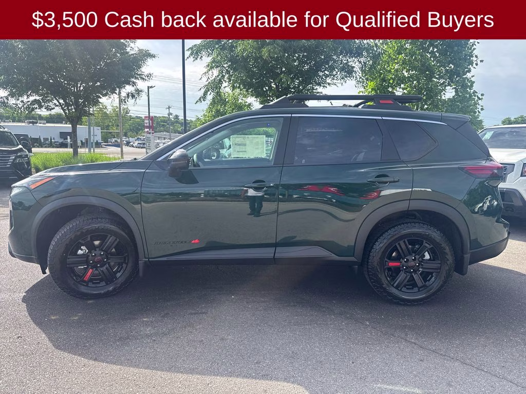 2026 Obsidian Green Nissan Rogue Rock Creek AWD SUV