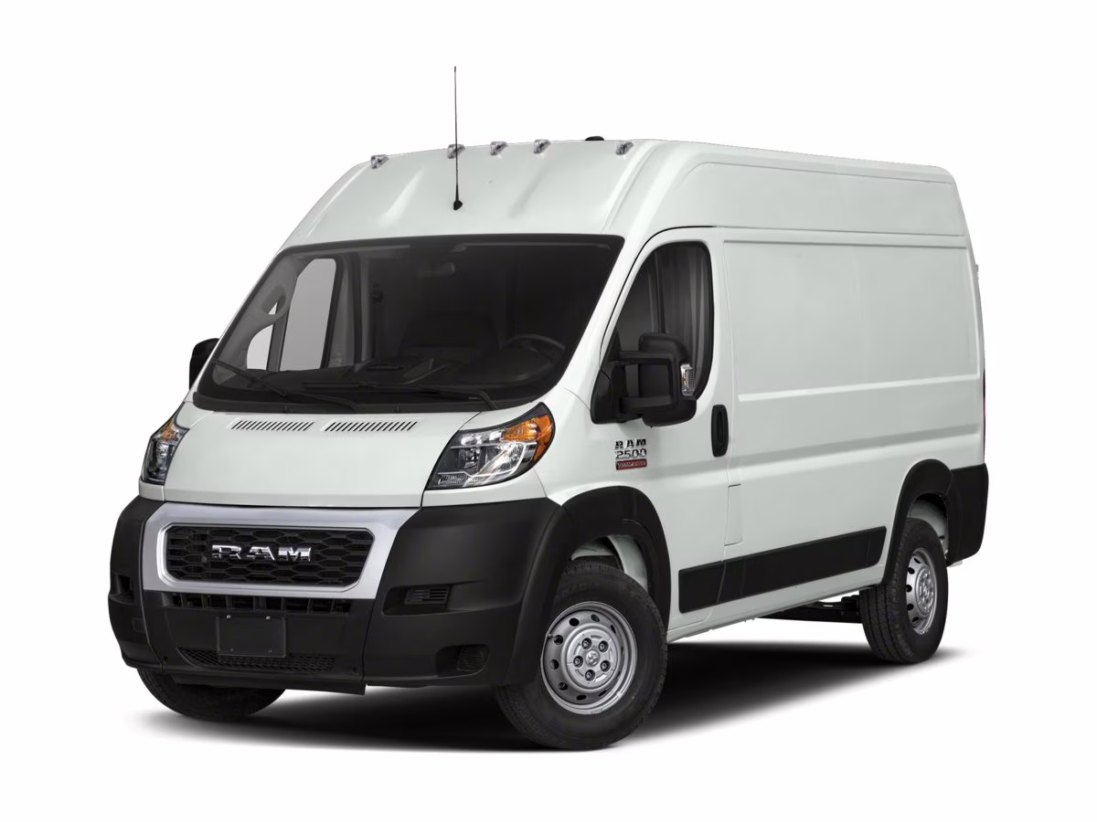2022 Bright White Clearcoat Ram ProMaster 2500 High Roof FWD Van