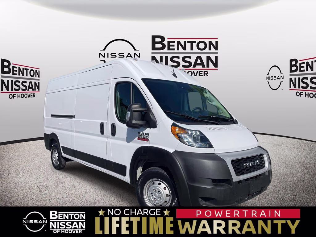 2022 Bright White Clearcoat Ram ProMaster 2500 High Roof FWD Van