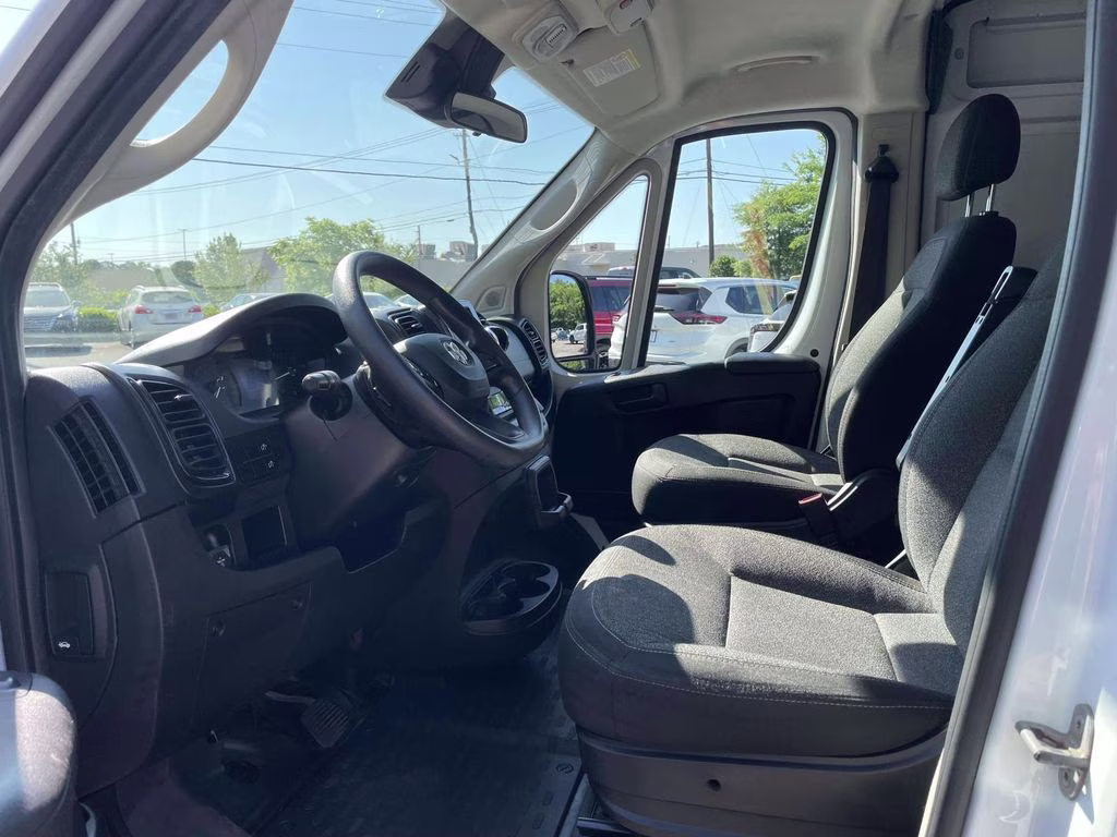 2022 Bright White Clearcoat Ram ProMaster 2500 High Roof FWD Van